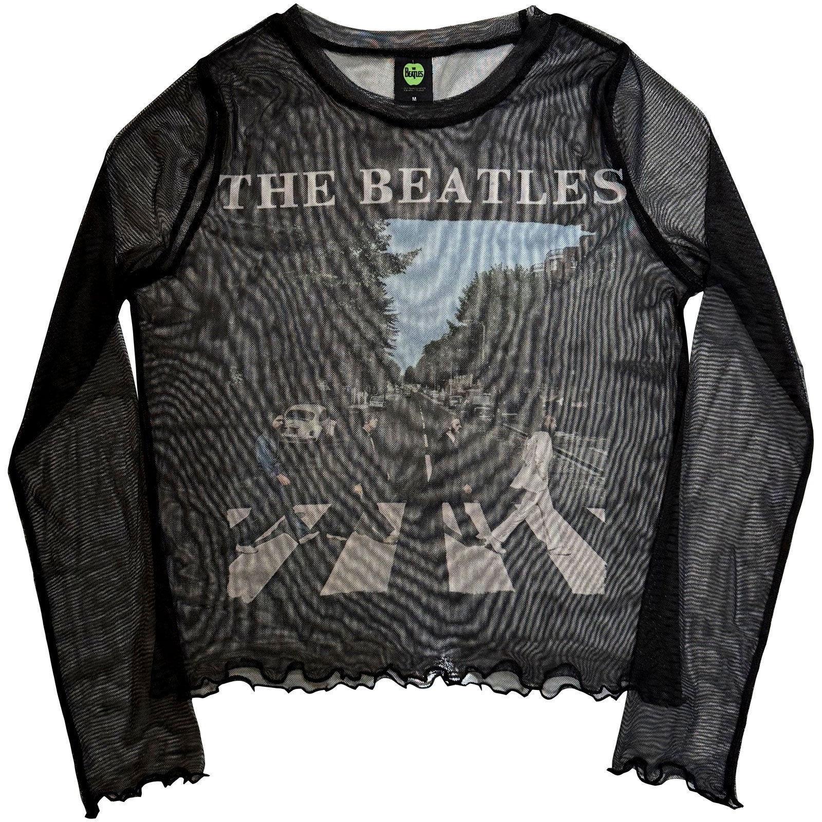 Abbey Road & Logo Mesh Crop Top Girls Jr