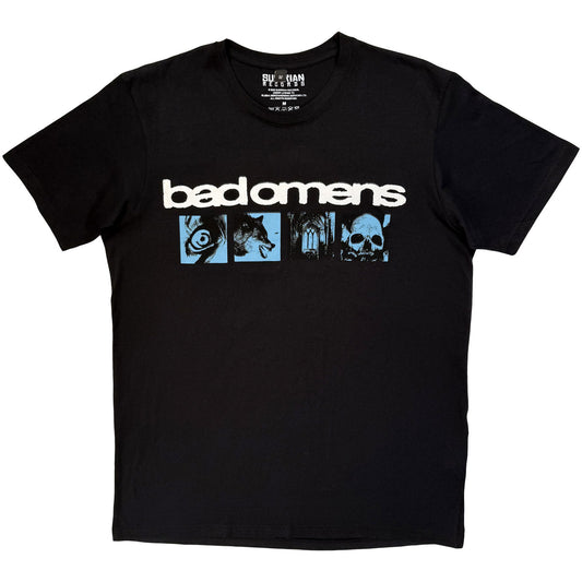 Bad Omens Specter Collage Carbon T-shirt Front