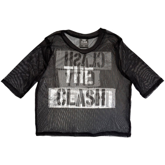 Clash Clash City Rockers Mesh Crop Top Girls Jr