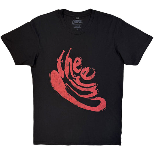 Cure Swirl Logo Carbon T-shirt Front