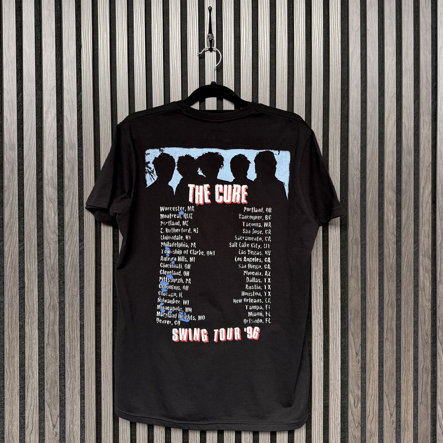 Cure Swing Tour '96 T-shirt