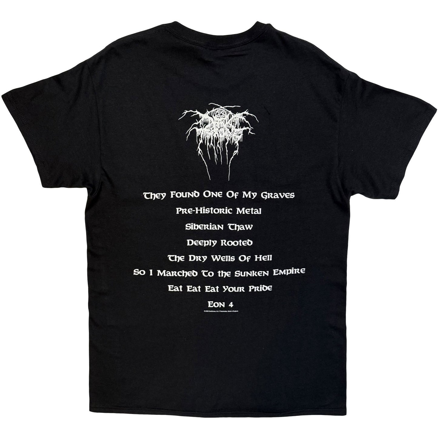 Dark Throne Pre-historic Metal T-shirt