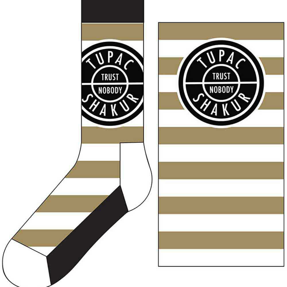 Tupac Trust Nobody Socks