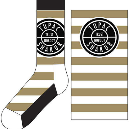 Tupac Trust Nobody Socks