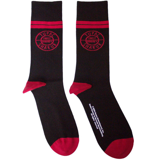Tupac Tupac Circle Logo Socks