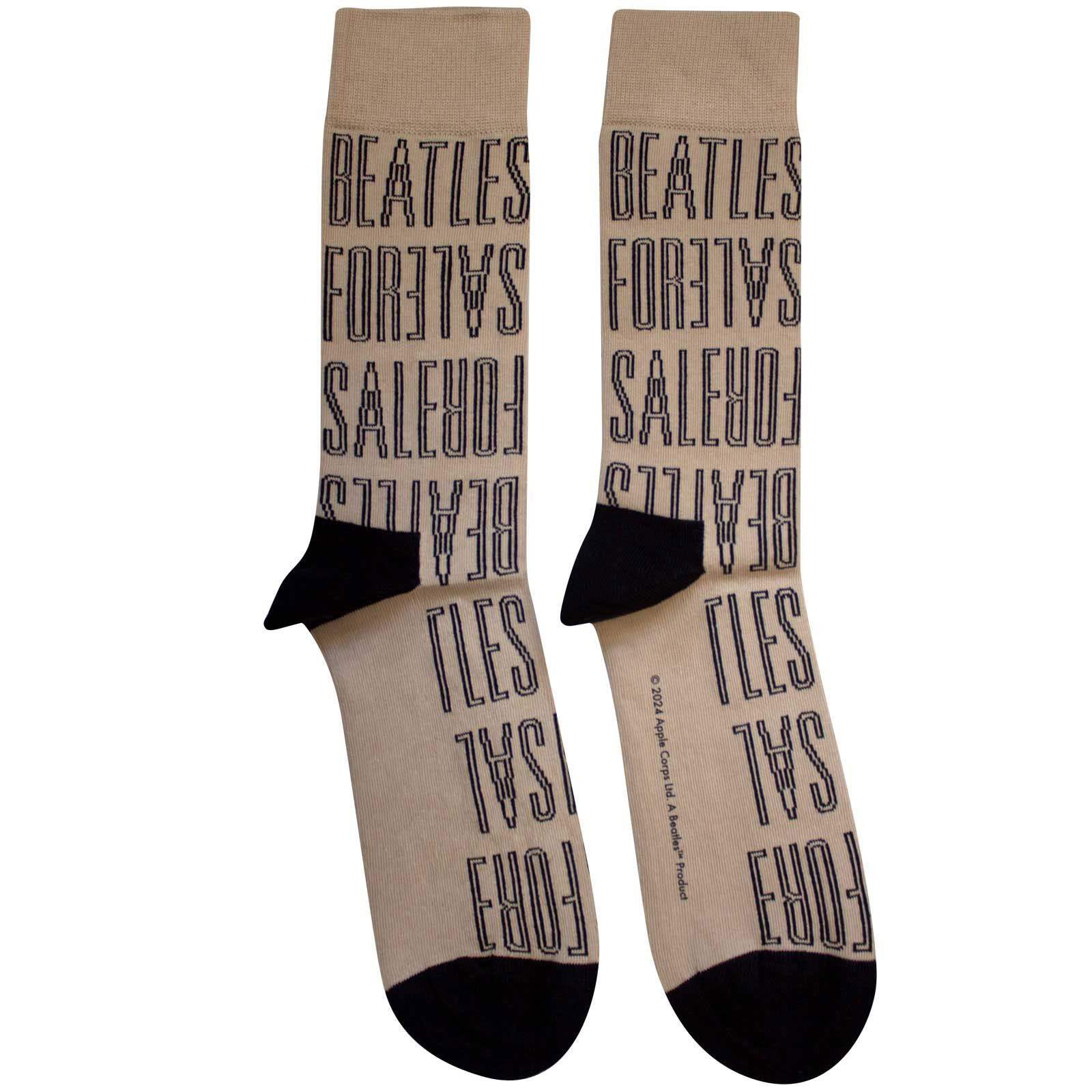 For Sale Text Outlines Repeat Socks