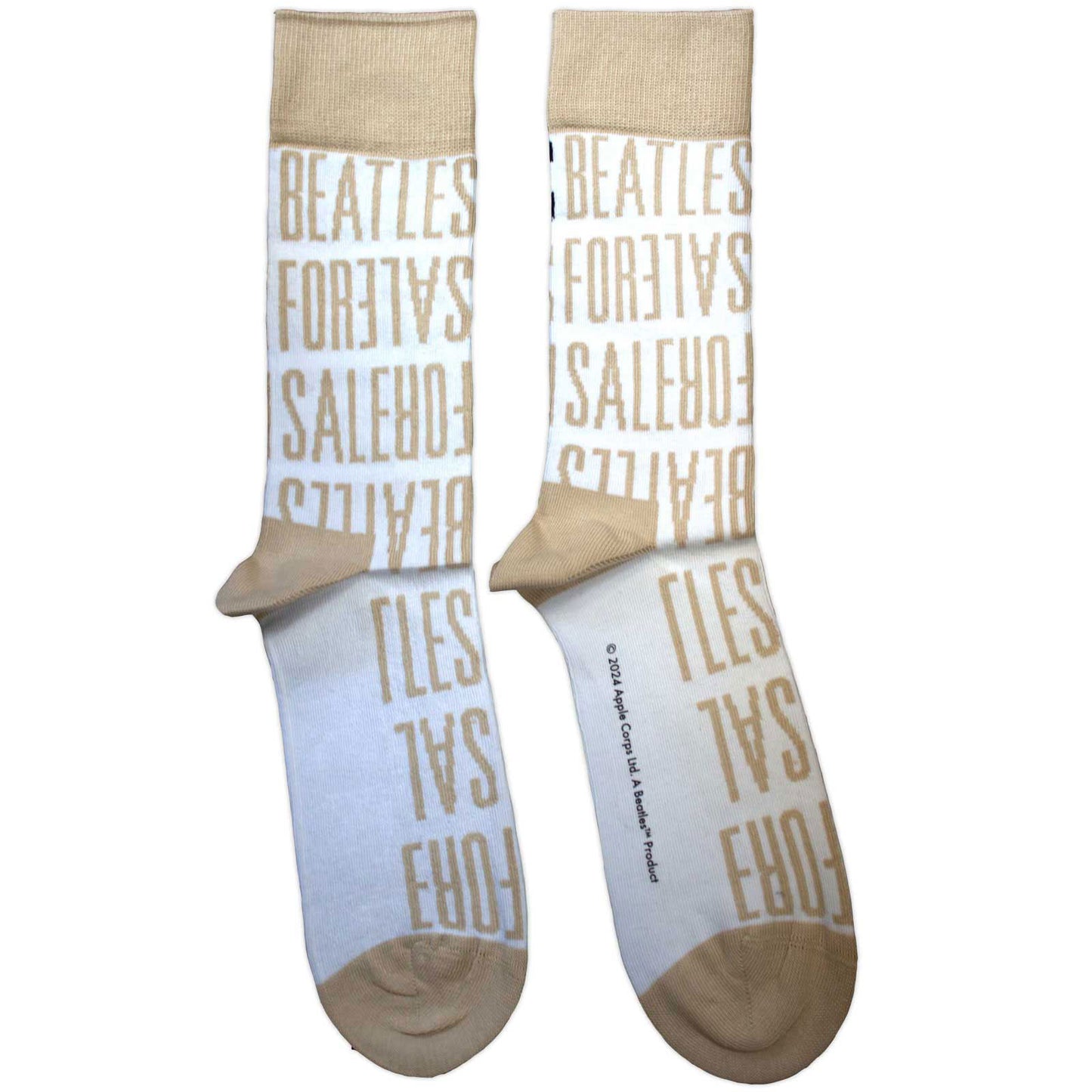 For Sale Text Repeat Socks