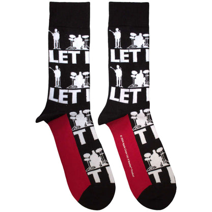 Let It Be Silhouettes Repeat Socks
