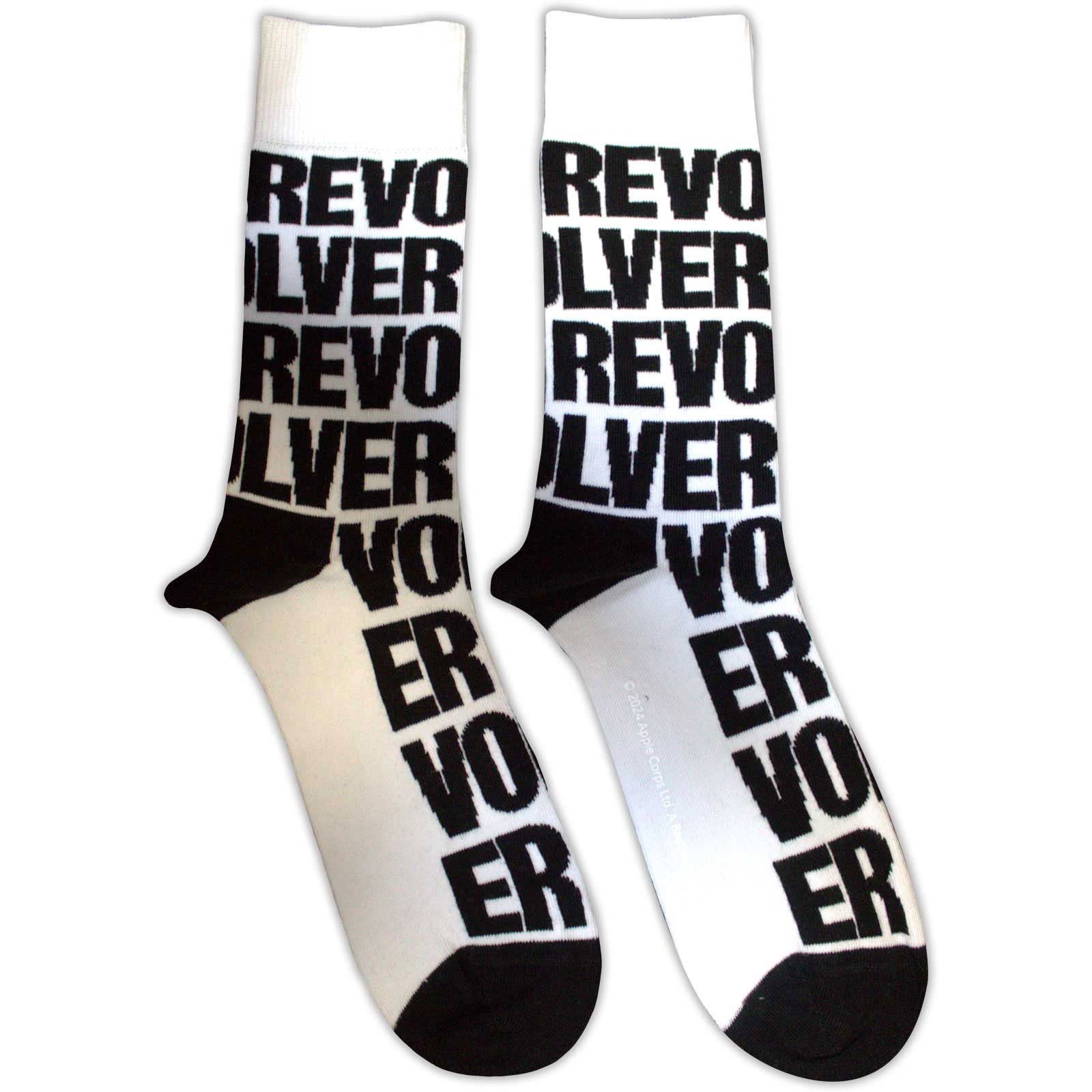 Revolver Text Repeat Socks