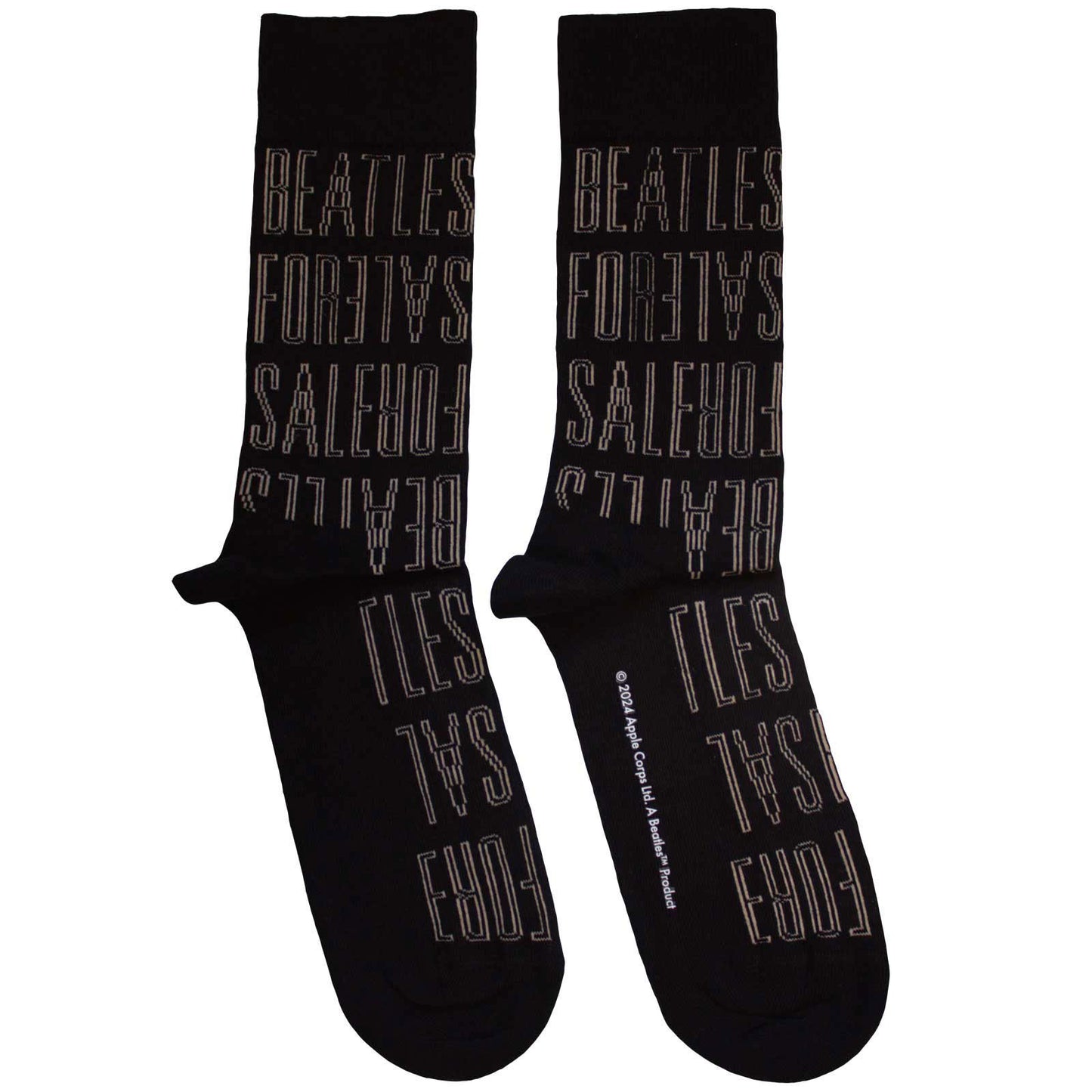 For Sale Text Outlines Repeat Socks