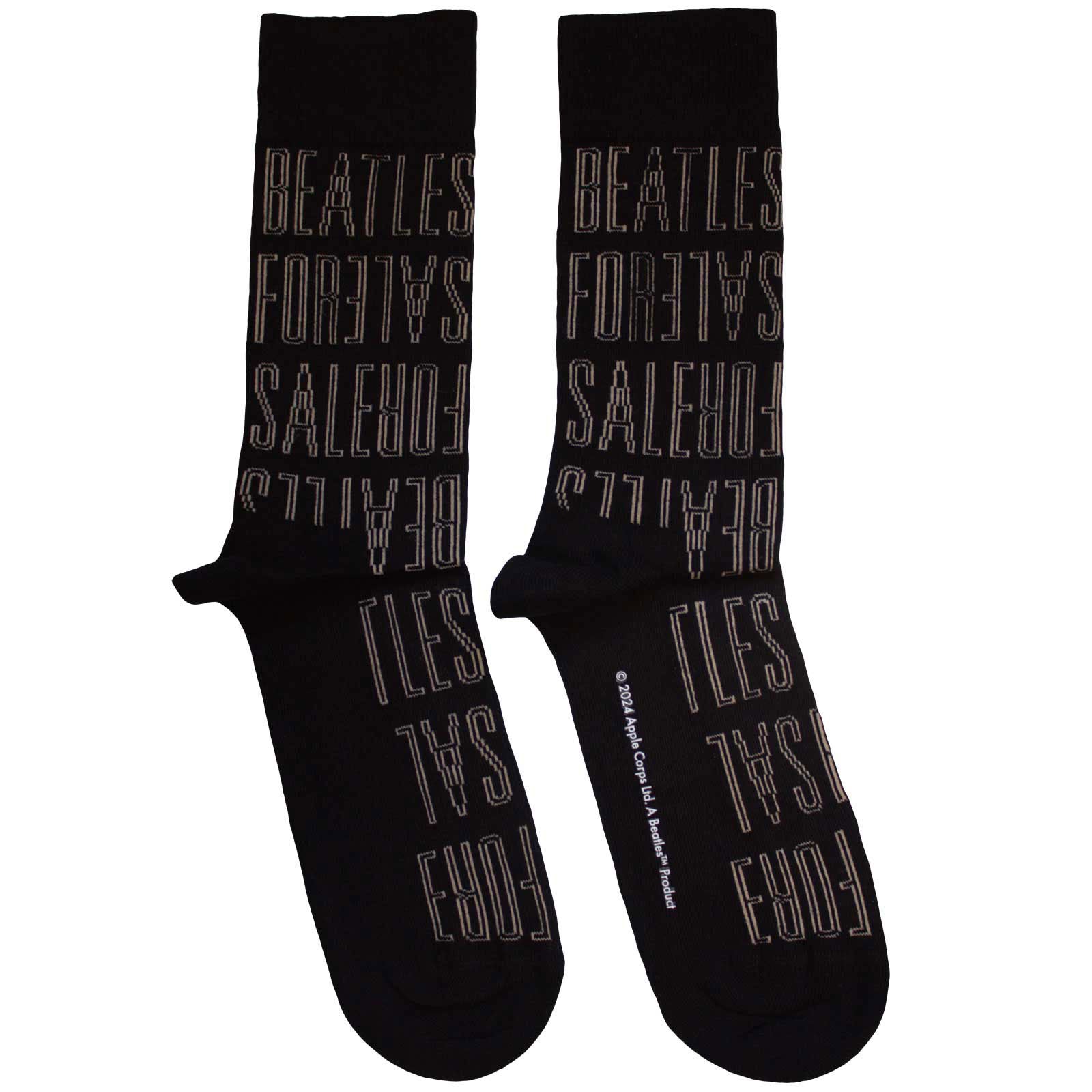 For Sale Text Outlines Repeat Socks