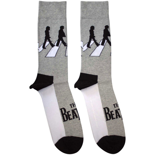 Beatles Abbey Road Silhouettes Socks Front