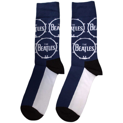 Beatles Drum Logo Repeat Socks