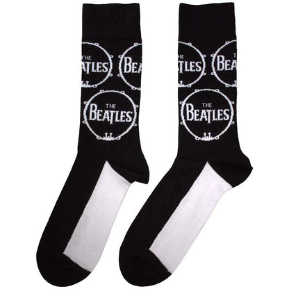 Beatles Drum Logo Repeat Socks