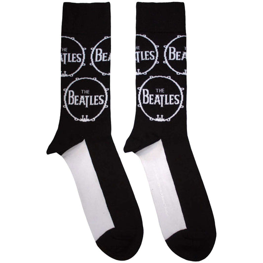 Beatles Beatles Drum Logo Repeat Socks