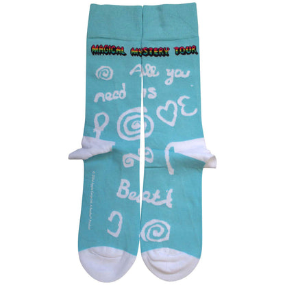 Beatles Magical Mystery Tour All You Need Is Love Socks