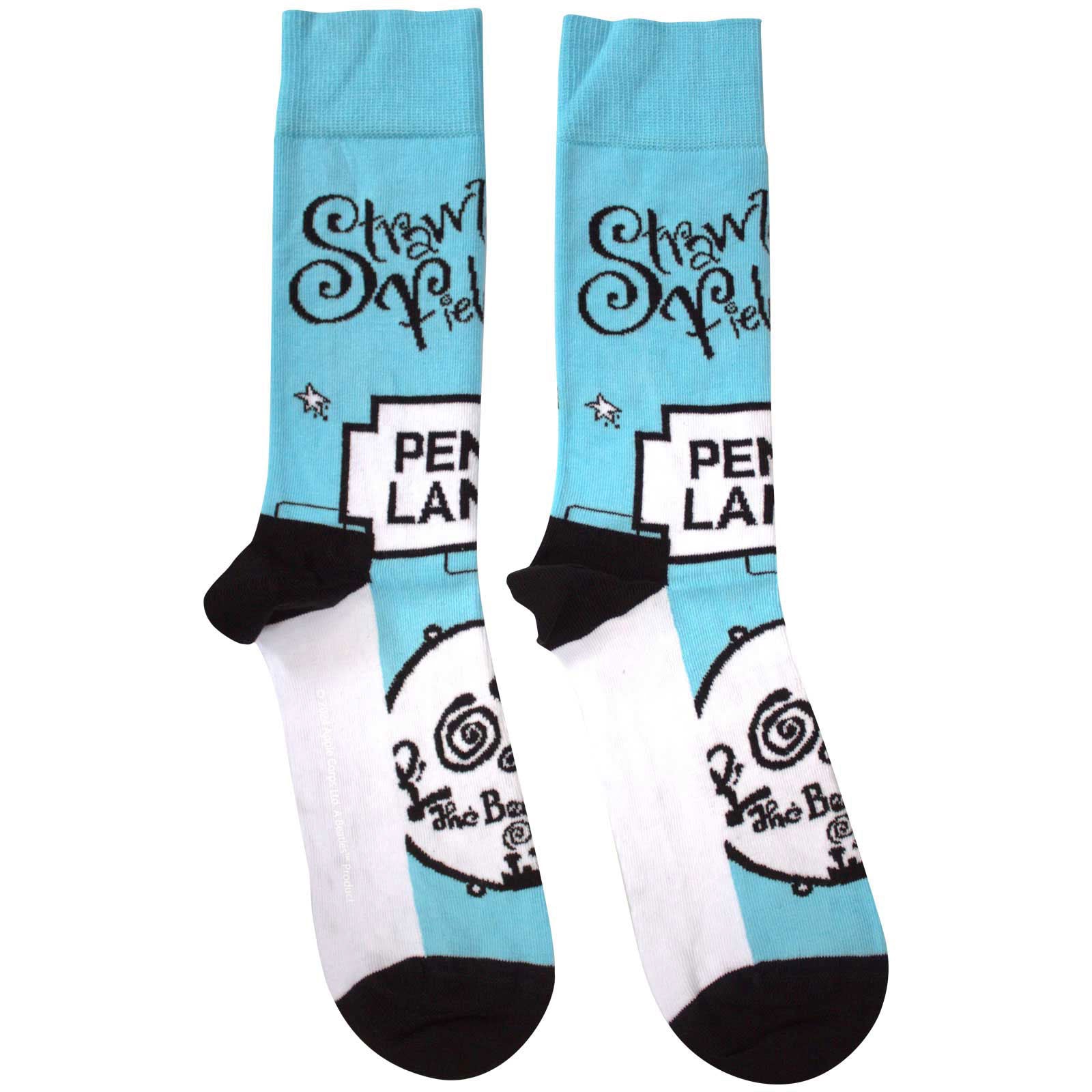 Strawberry Fields/penny Lane Socks