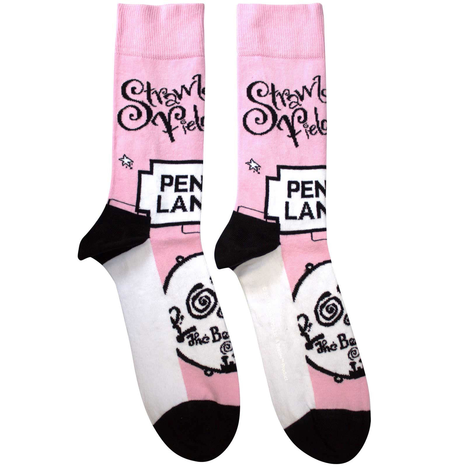 Strawberry Fields/penny Lane Socks