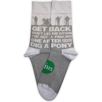 Beatles Rooftop Silhouettes & Apple Socks