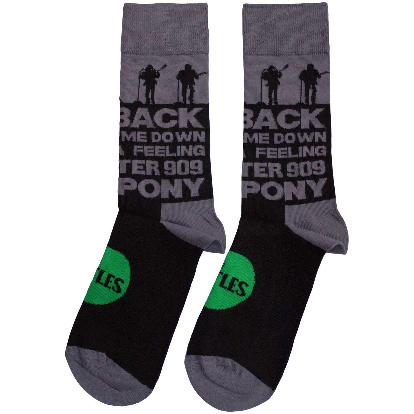 Beatles Rooftop Silhouettes & Apple Socks