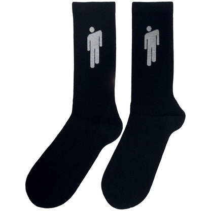 Billie Eilish White Blohsh Socks
