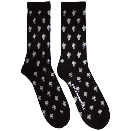 Billie Eilish Blohsh Pattern Socks Front