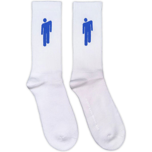 Billie Eilish Blue Blohsh Socks Front