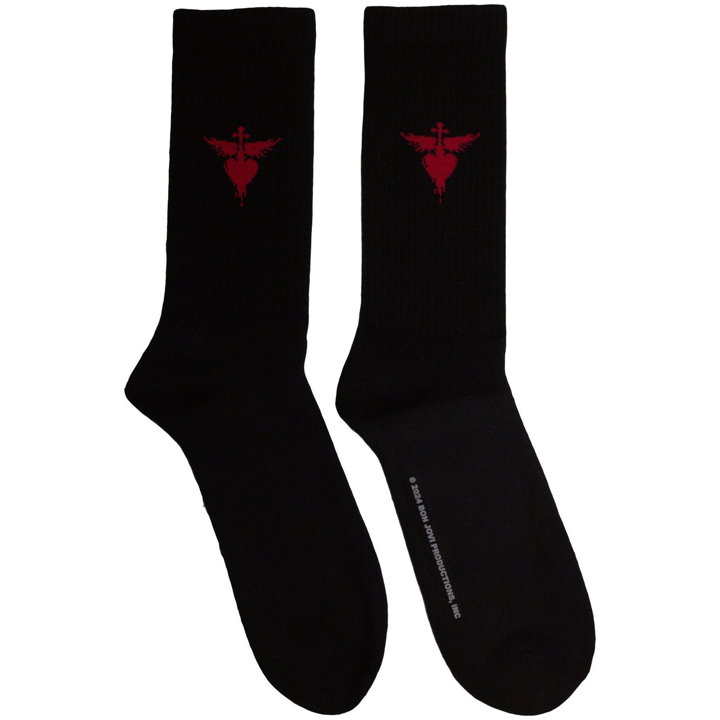 Dagger Heart Socks