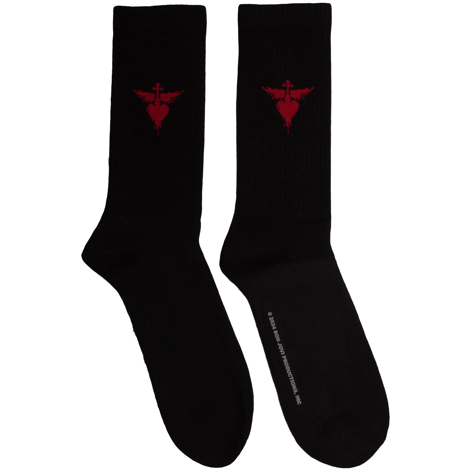 Dagger Heart Socks