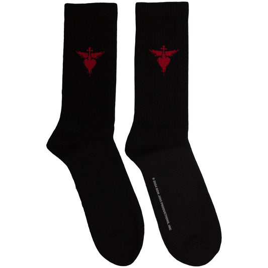 Bon Jovi Bon Jovi Dagger Heart Socks