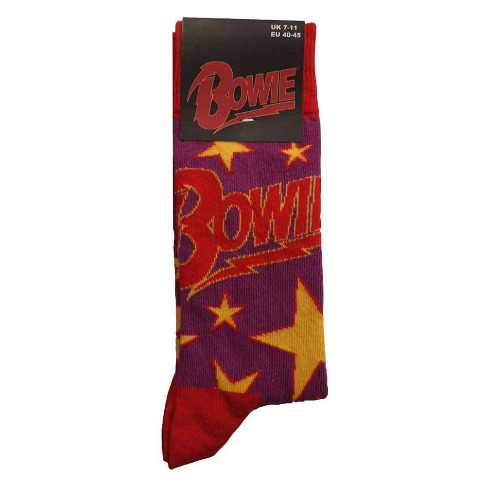 David Bowie Stars Infill Socks