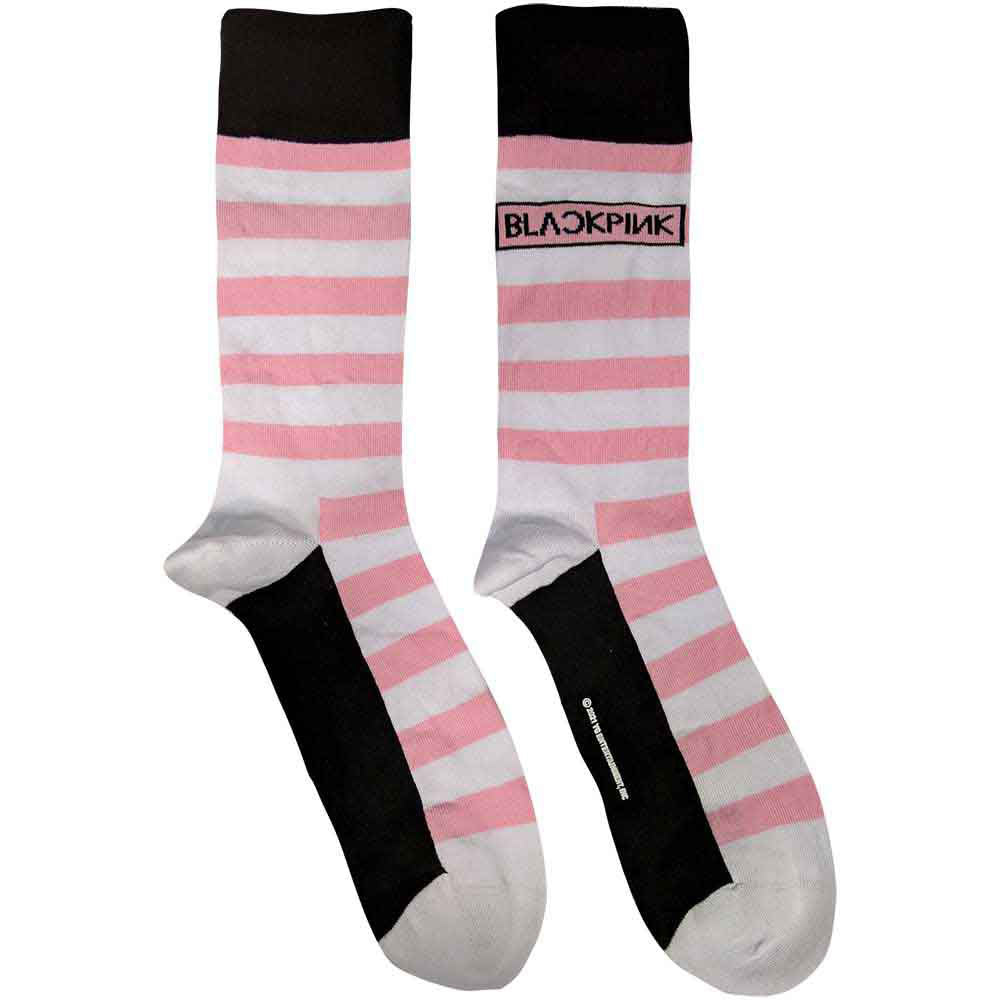 Stripes & Logo Socks