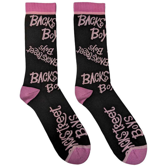 Backstreet Boys Logo Repeat Socks Front