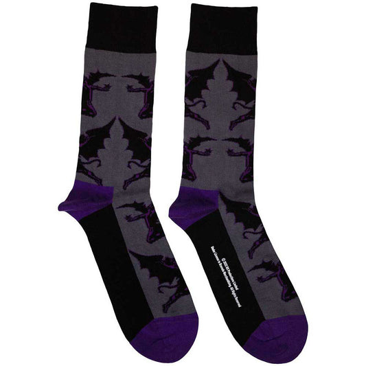 Black Sabbath Demons Socks Front