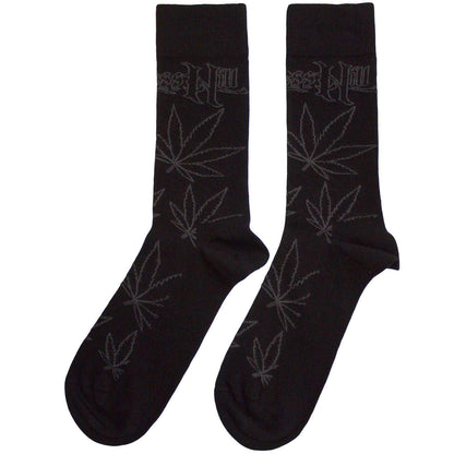 Cypress Hill Leaf Pattern Socks