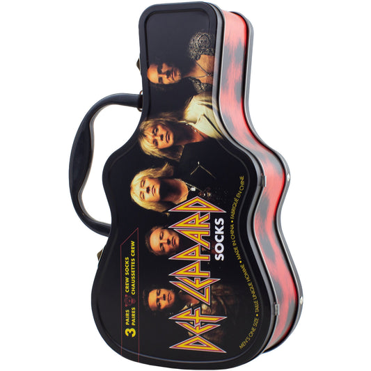 Def Leppard Logos Socks Front