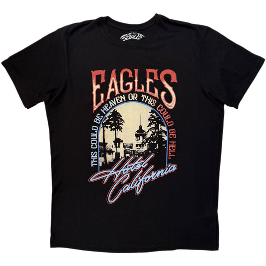 Eagles Heaven Or Hell Carbon T-shirt Front
