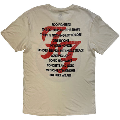 Foo Fighters 1995-2025 Albums T-shirt