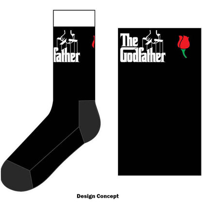 Godfather Logo White Socks