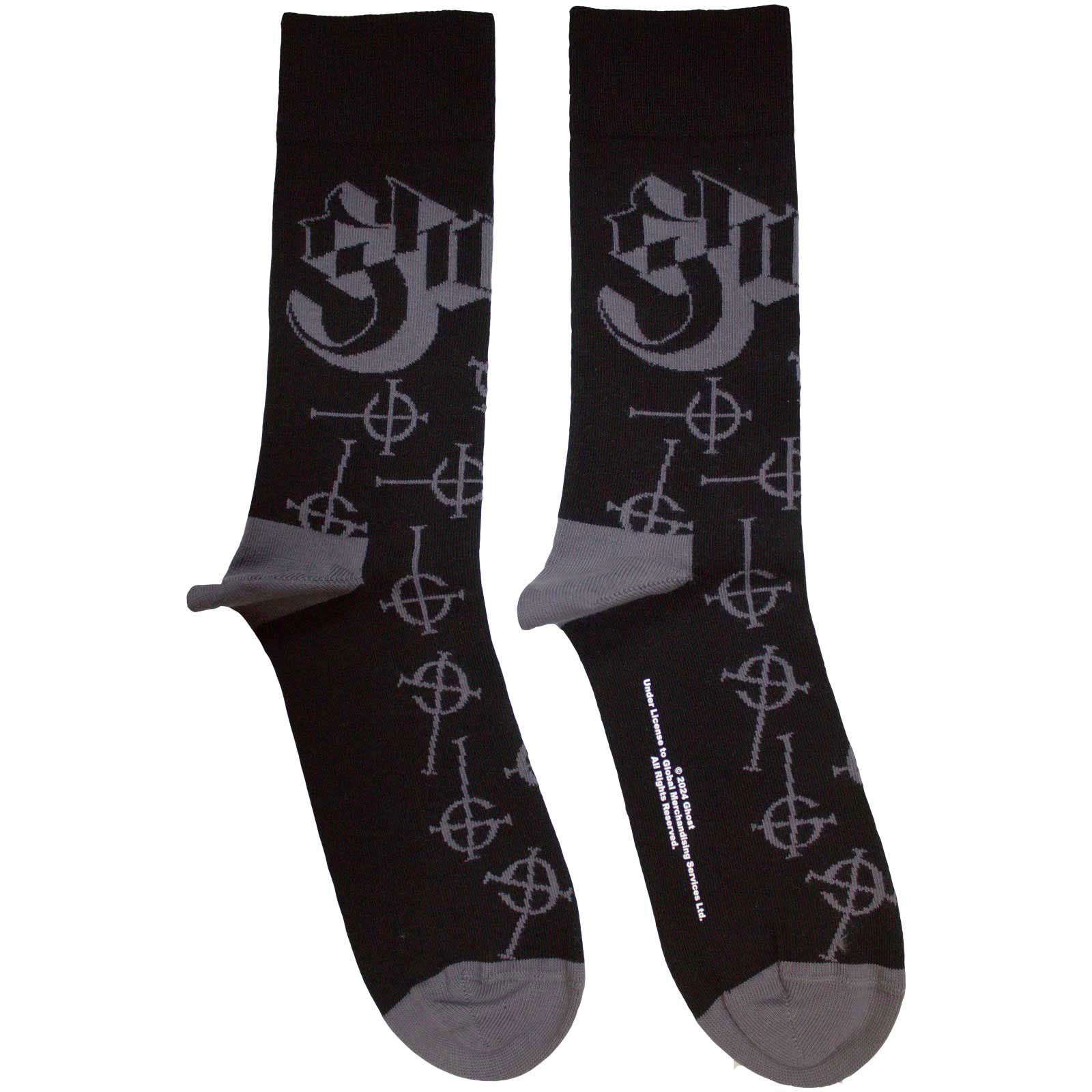 Symbol Pattern Socks