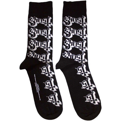 Logo Pattern Socks