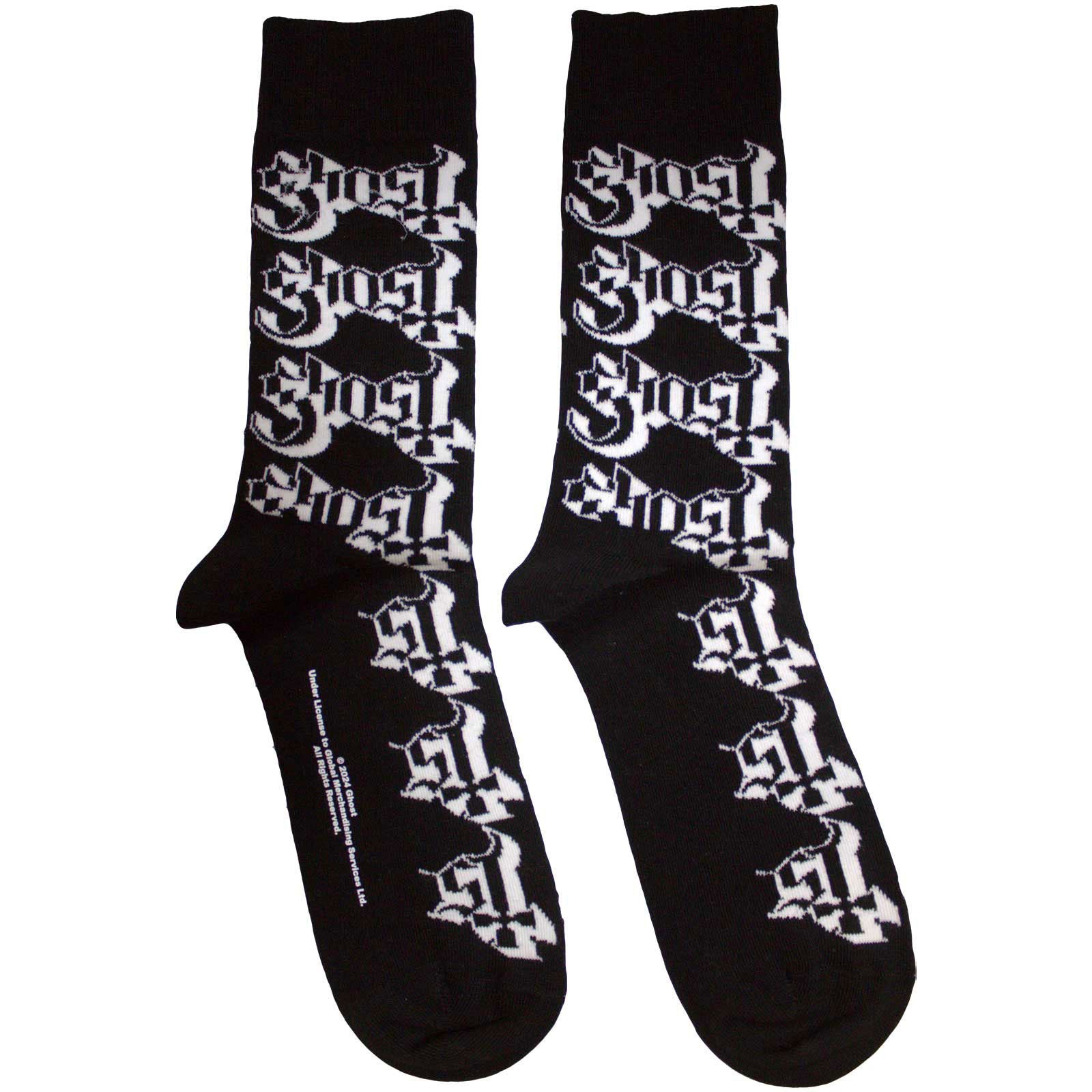 Logo Pattern Socks