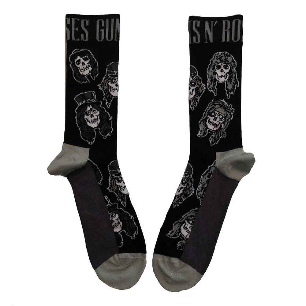 Skulls Band Monochrome Socks