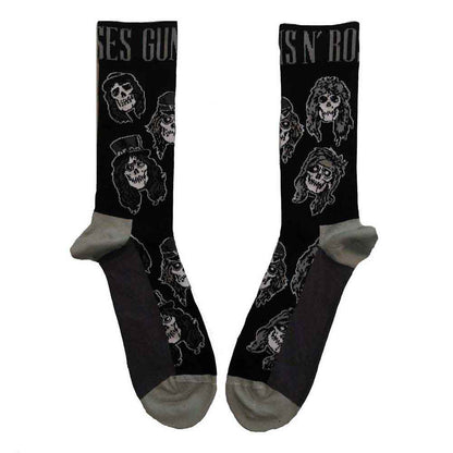 Skulls Band Monochrome Socks