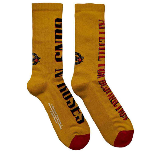 Guns N Roses Appetite For Destruction Socks Front