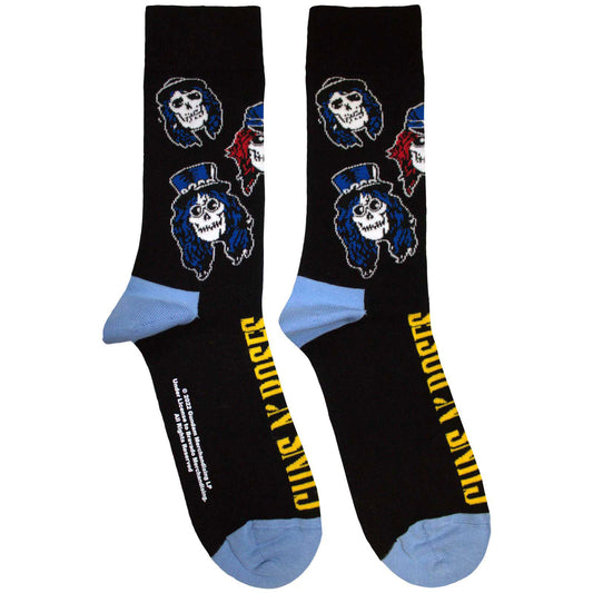 Guns N Roses Guns N Roses Skulls Band Socks