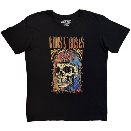 Guns N Roses North American Tour Skull T-shirt Front