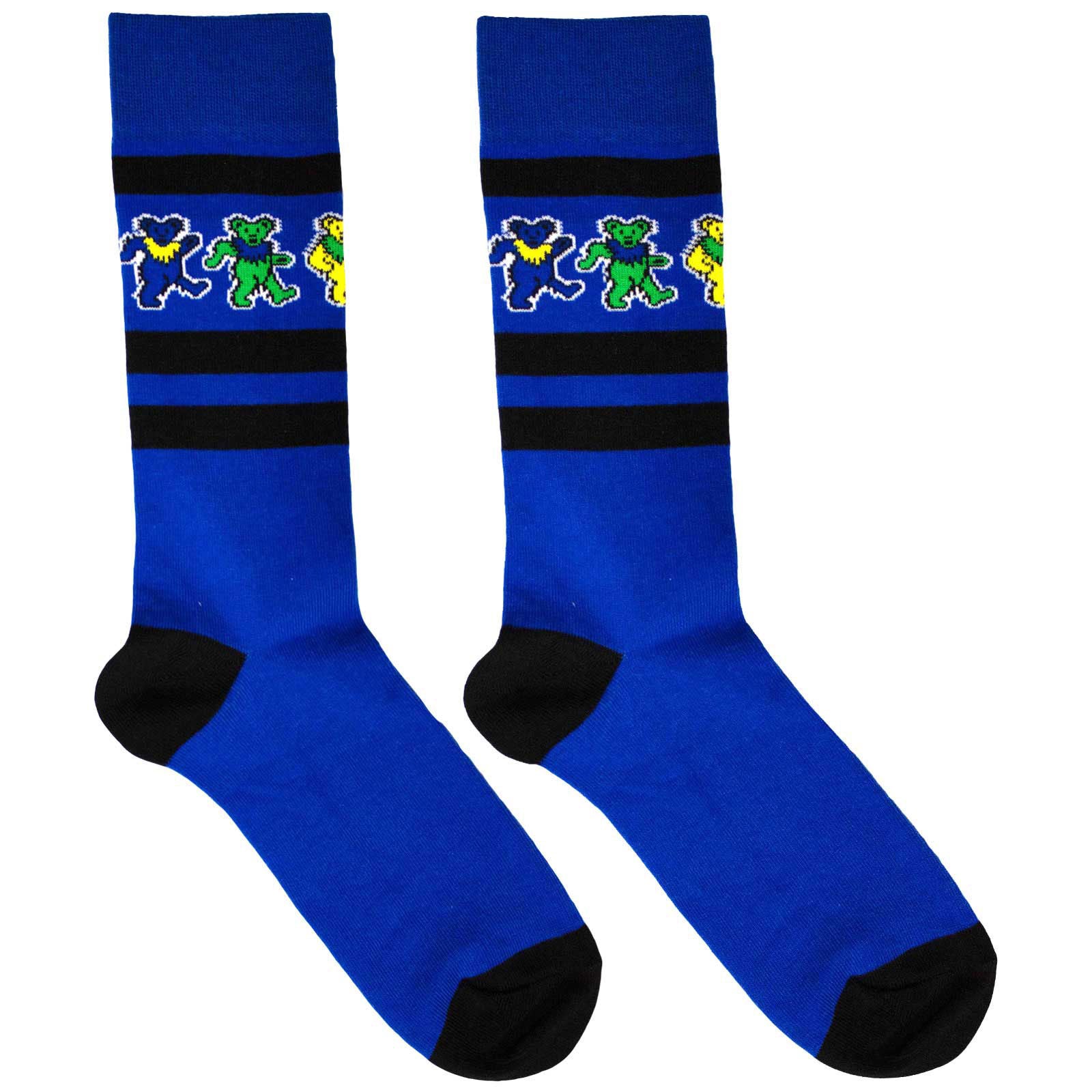 Dancing Bears Stripe Socks