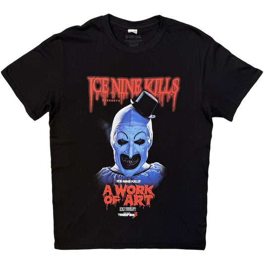 Ice Nine Kills A Work Of Art Clown T-shirt Front