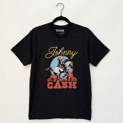 Johnny Cash Cowboy Carbon T-shirt